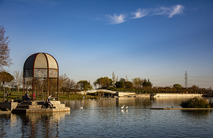 Pesca en el Lago de Polvoranca